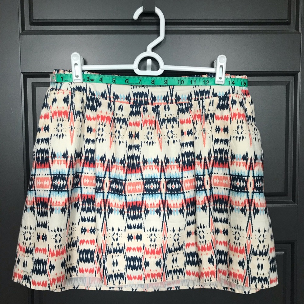 Old Navy tribal print skirt